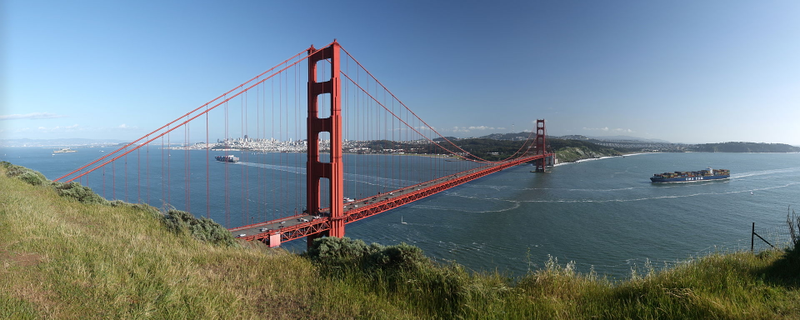 Golden Gate. Wikimedia Commons